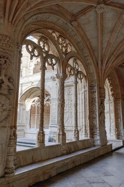 Der Kreuzgang des Jeronimos-Klosters — Stockfoto