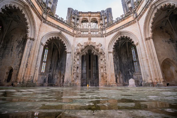 Capilla inacabada en Batalha — Foto de Stock