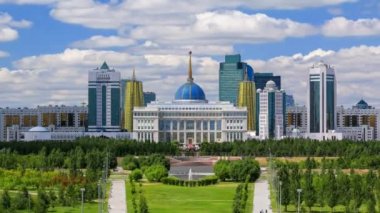 Astana şehir ve Başkan'ın ikamet Akorda