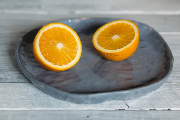 The orange slices — Stock Photo, Image