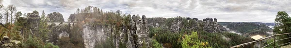 Sächsische Schweiz im Herbst — Stockfoto
