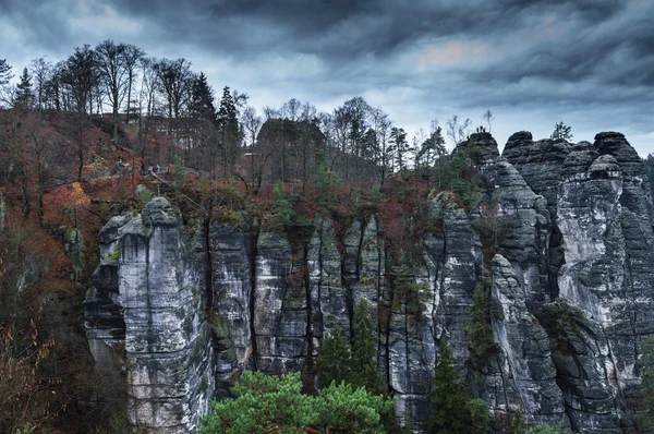Bastei. Sakson İsviçre