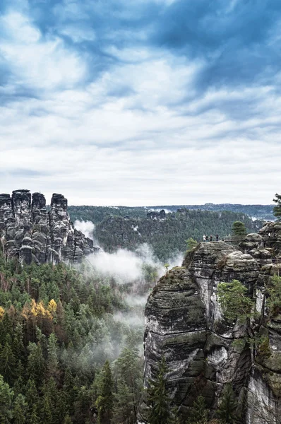 Bastei. Sakson İsviçre