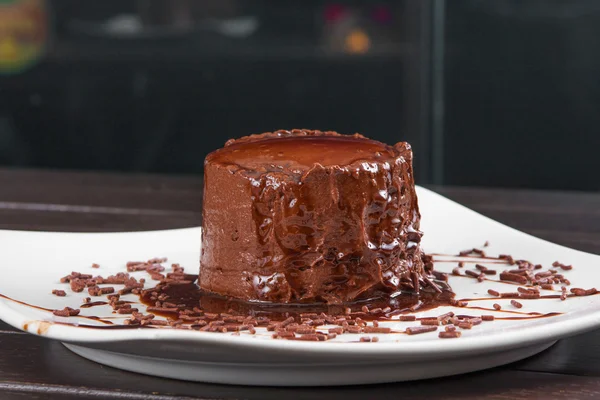 Chocolate Mousse dessert — Stock Photo, Image