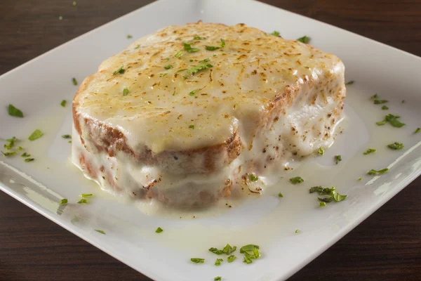 French Croque Monsieur — Stock Photo, Image