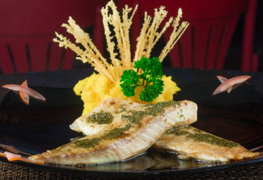 Tilapia fileto yemek