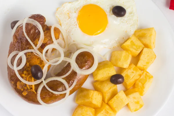 Salsicha tradicional portuguesa alheira — Fotografia de Stock