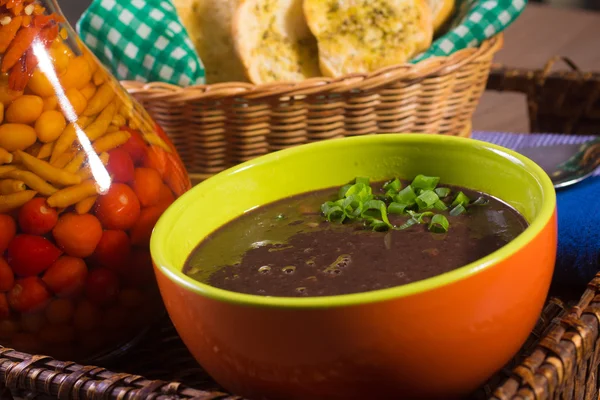 Sopa de frijoles brasileños —  Fotos de Stock