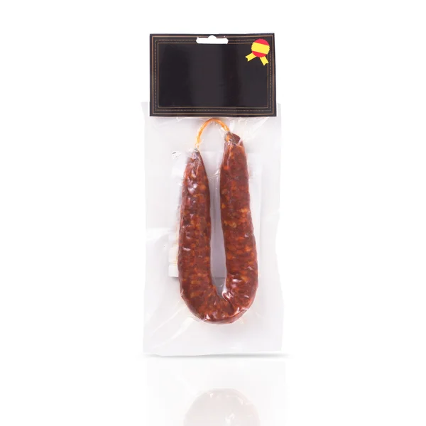 Salsicha tradicional Chorizo — Fotografia de Stock