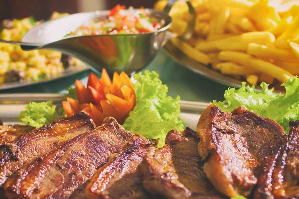 Bife Picanha Brasileiro — Fotografia de Stock