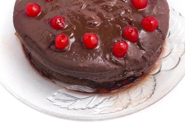 Bolo de chocolate caseiro — Fotografia de Stock