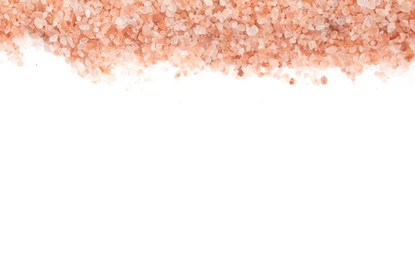 Rózsaszín himalájai só keret — Stock Fotó