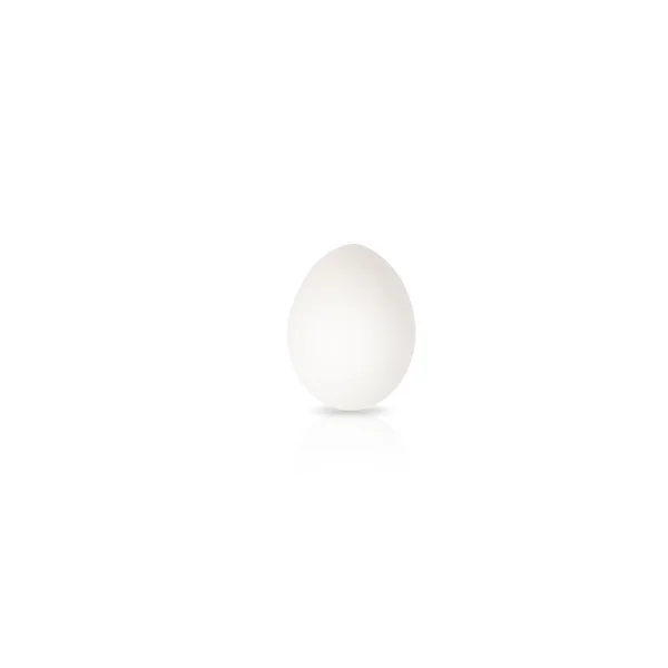 Close-up em um ovos brancos — Fotografia de Stock