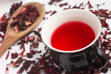 Hibiscus çiçek çay 