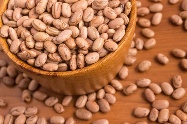 Carioca Beans into a bowl — Stock Photo, Image