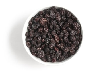 Bir kase içine kuru üzüm