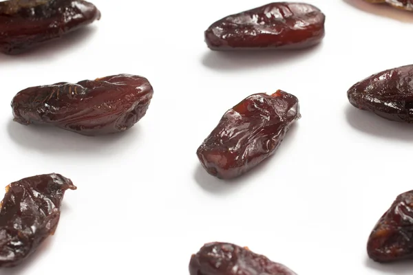 Dried Dates. Tamara. Close-up photo — Stock Photo, Image