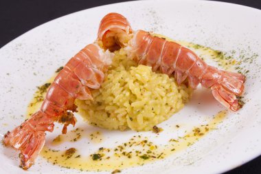 Kerevit ve risotto