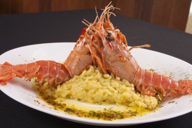 Kerevit ve risotto