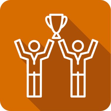 komut simgesi zafer düz stil