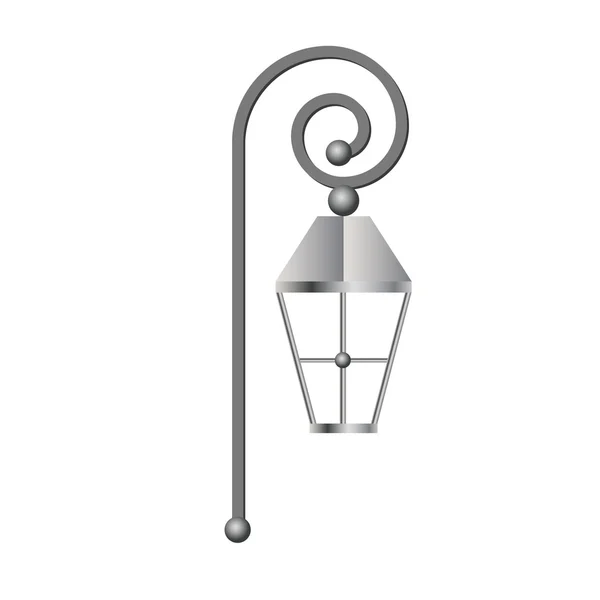 Opknoping lantaarn pictogram — Stockvector