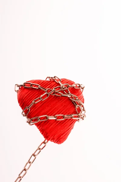 Heart in Chain — Stock Photo, Image