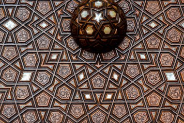 Ahşap üzerine Osmanlı sanat ayrıntıları