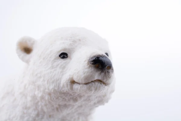 Beyaz kutup ayısı modeli — Stok fotoğraf