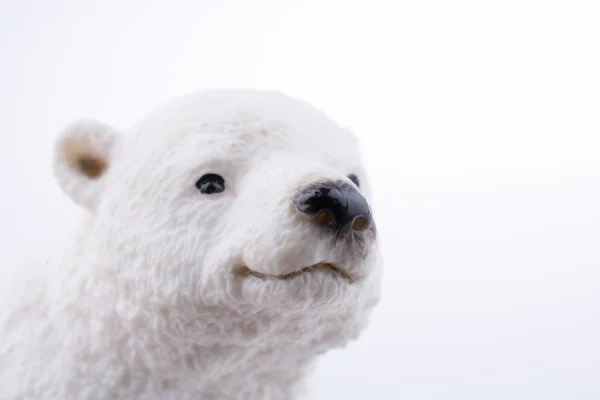 White Polar bear model — Stock Photo, Image