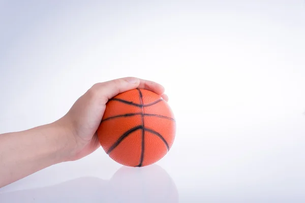 Oranžový basketbalový Model — Stock fotografie