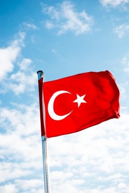 Kırmızı Türk bayrak