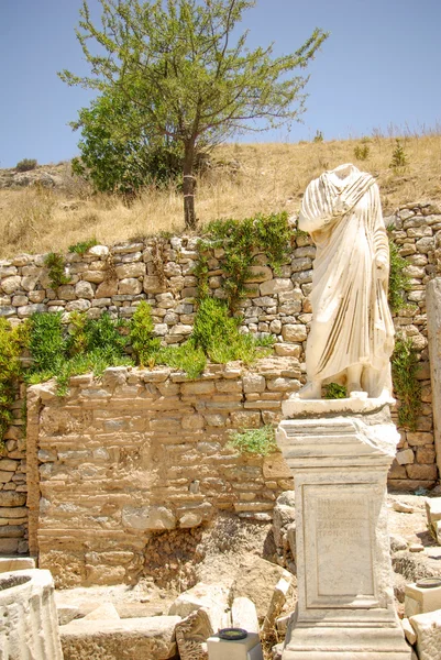 Rovine dell'antica città di Efeso — Foto Stock