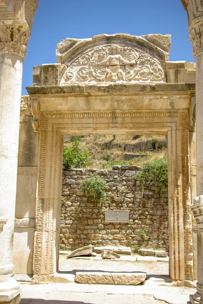 Hadrianus temploma, ephesus — Stock Fotó
