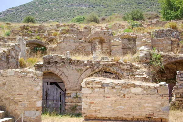 Руїни стародавнього міста ефесу — стокове фото