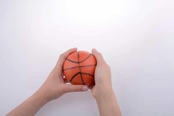 Model Bola Basket Oranye — Stok Foto