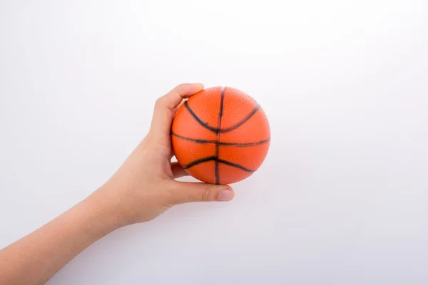 Orange Basketball Model — Stock Photo, Image