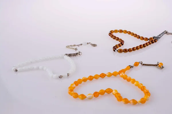 Heart shaped praying beads — Stock Photo, Image