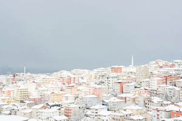 Zimní pohledy z Uskudar — Stock fotografie