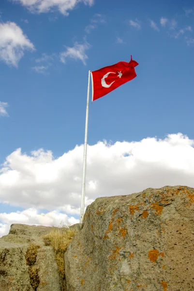 土耳其国旗，土耳其国旗 — 图库照片