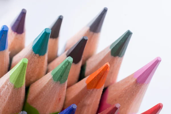 Color pencils of various colors — Stock Photo, Image