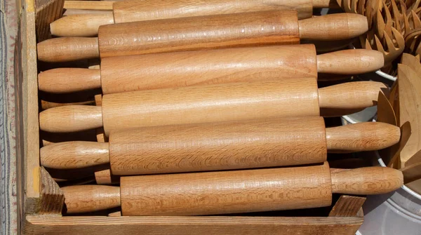 Görgőcsapok Fából — Stock Fotó