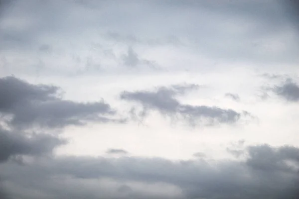 Grey Color Clouds Partly Cover Sky Daytime — Stock Photo, Image