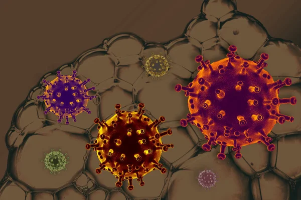 Stop Covid Globale Uitbraak Van Het Corona Virus Pandemische Ziekte — Stockfoto