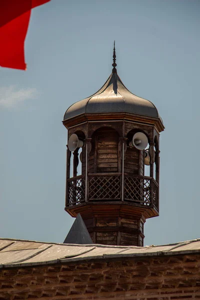 Müslüman Camii Dini Slam Dini Turizm Seyahat Kavramları Minaresi — Stok fotoğraf