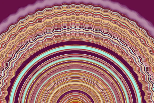 Абстрактный Красочный Полуткачество Круга Геометрический Рисунок Фон — стоковое фото