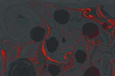 Ebru mermer el yapımı sanat, geleneksel Ebru tekniği. Mermer sanat modellerinin soyut arkaplanı.