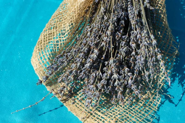 Dried lavender flowers for medical and cosmetic purposes