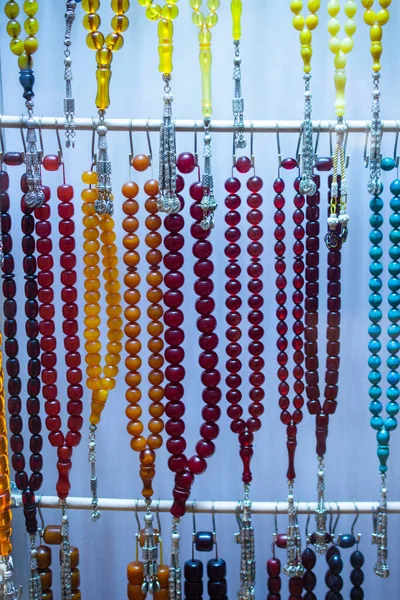 Conjunto Cuentas Oración Del Rosario Para Practicar Meditación Mindfulness Cuentas —  Fotos de Stock