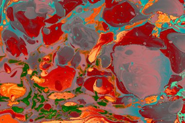 Kumaş, tasarım arkaplan dokusu için soyut yaratıcı mermer desen