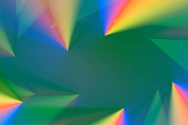 Web sitesi ve afiş için parlak gökkuşağı rengine sahip zarif renk derecelendirmeleri.